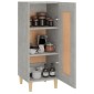 vidaXL Ντουλάπι Γκρι Σκυροδέματος 34,5x34x90 εκ. Επεξεργασμένο Ξύλο