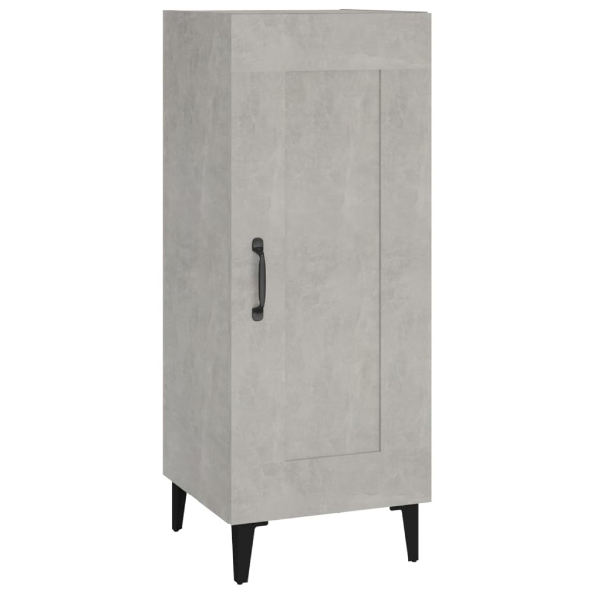 vidaXL Ντουλάπι Γκρι Σκυροδέματος 34,5x34x90 εκ. Επεξεργασμένο Ξύλο