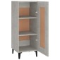 vidaXL Ντουλάπι Γκρι Σκυροδέματος 34,5x34x90 εκ. Επεξεργασμένο Ξύλο