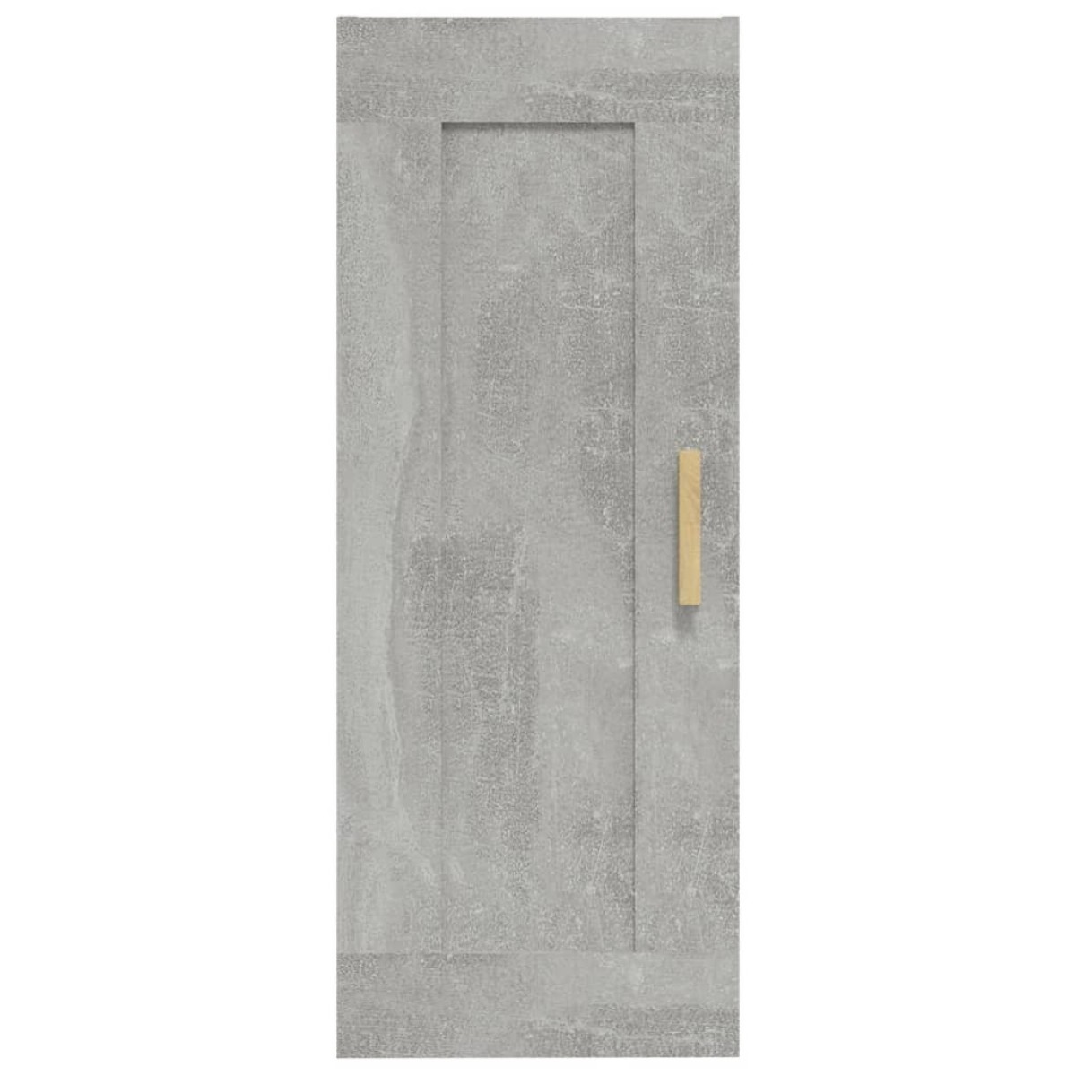 vidaXL Ντουλάπι Τοίχου Γκρι Σκυρ. 35x34x90 εκ. Επεξεργασμένο Ξύλο