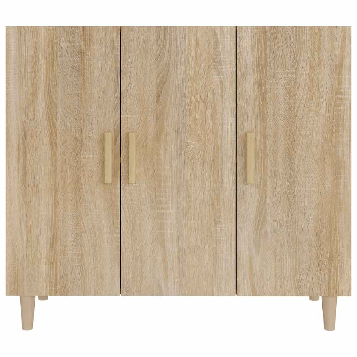 vidaXL Ντουλάπι Sonoma δρυς 90x34x80 εκ. Επεξεργασμένο Ξύλο