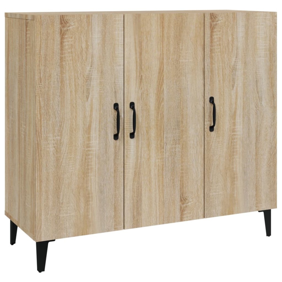 vidaXL Ντουλάπι Sonoma δρυς 90x34x80 εκ. Επεξεργασμένο Ξύλο