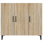 vidaXL Ντουλάπι Sonoma δρυς 90x34x80 εκ. Επεξεργασμένο Ξύλο