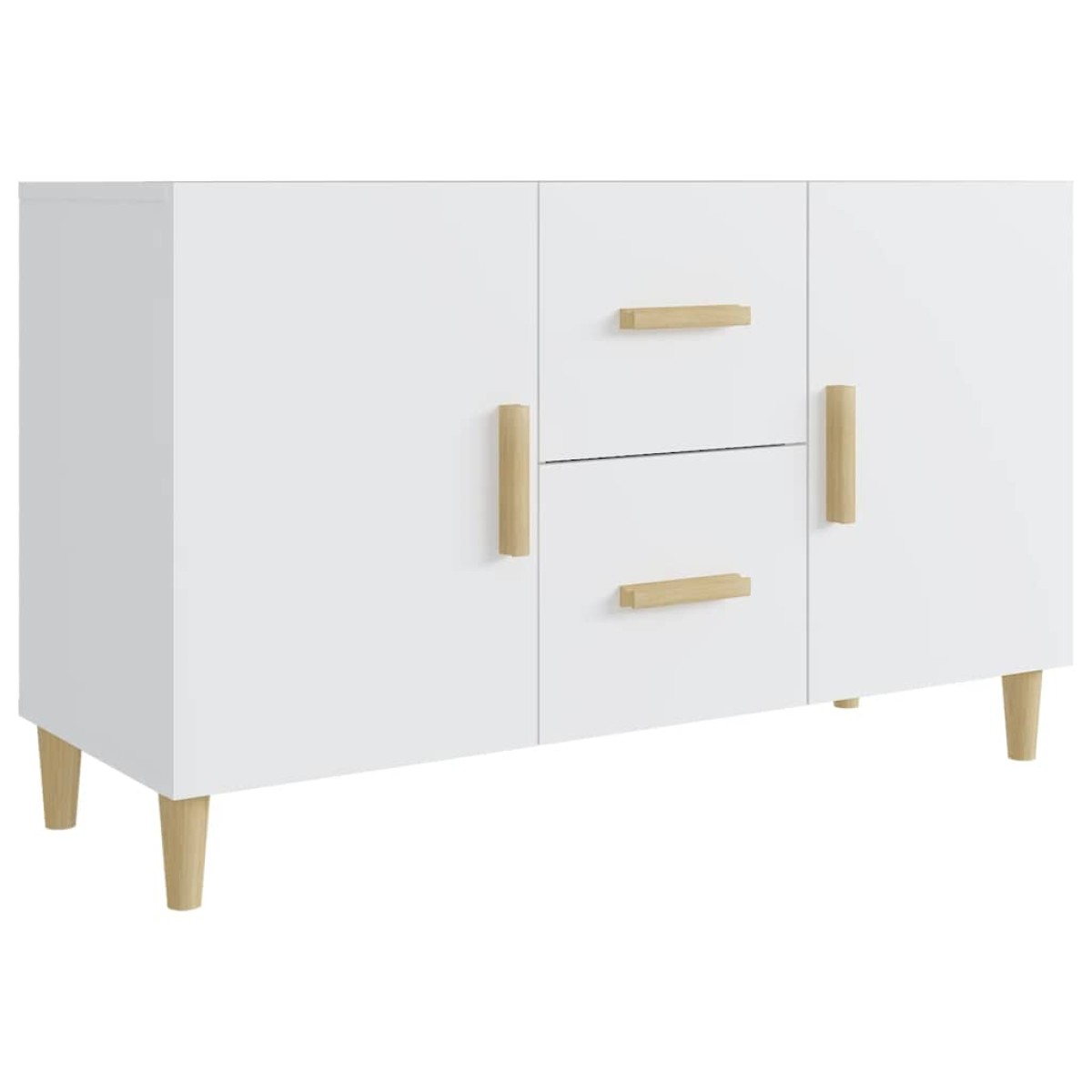 vidaXL Ντουλάπι Λευκό 100 x 36 x60 εκ. Επεξεργασμένο Ξύλο