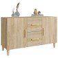 vidaXL Ντουλάπι Sonoma Δρυς 100x36x60 εκ. από Επεξεργασμένο Ξύλο