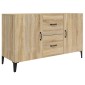 vidaXL Ντουλάπι Sonoma Δρυς 100x36x60 εκ. από Επεξεργασμένο Ξύλο
