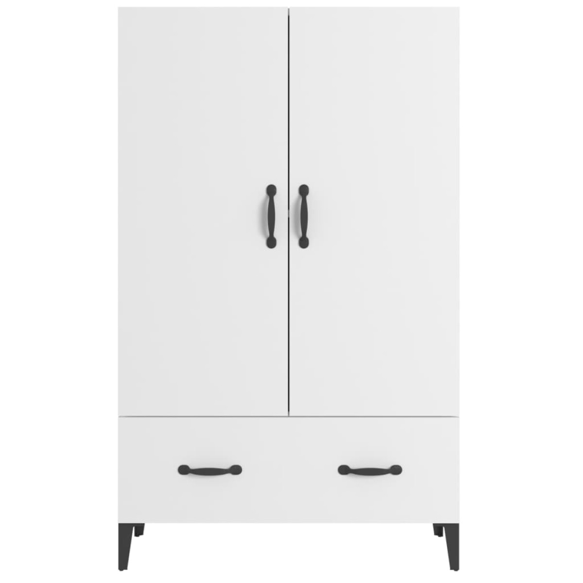 vidaXL Ντουλάπι Λευκό 70 x 31 x 115 εκ. από Επεξεργασμένο Ξύλο