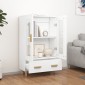 vidaXL Ντουλάπι Λευκό 70 x 31 x 115 εκ. από Επεξεργασμένο Ξύλο