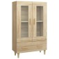 vidaXL Ντουλάπα Sonoma Δρυς 70 x 31 x 115 εκ. από Επεξεργασμένο Ξύλο