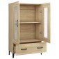 vidaXL Ντουλάπα Sonoma Δρυς 70 x 31 x 115 εκ. από Επεξεργασμένο Ξύλο