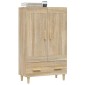 vidaXL Ντουλάπα Sonoma Δρυς 70 x 31 x 115 εκ. από Επεξεργασμένο Ξύλο