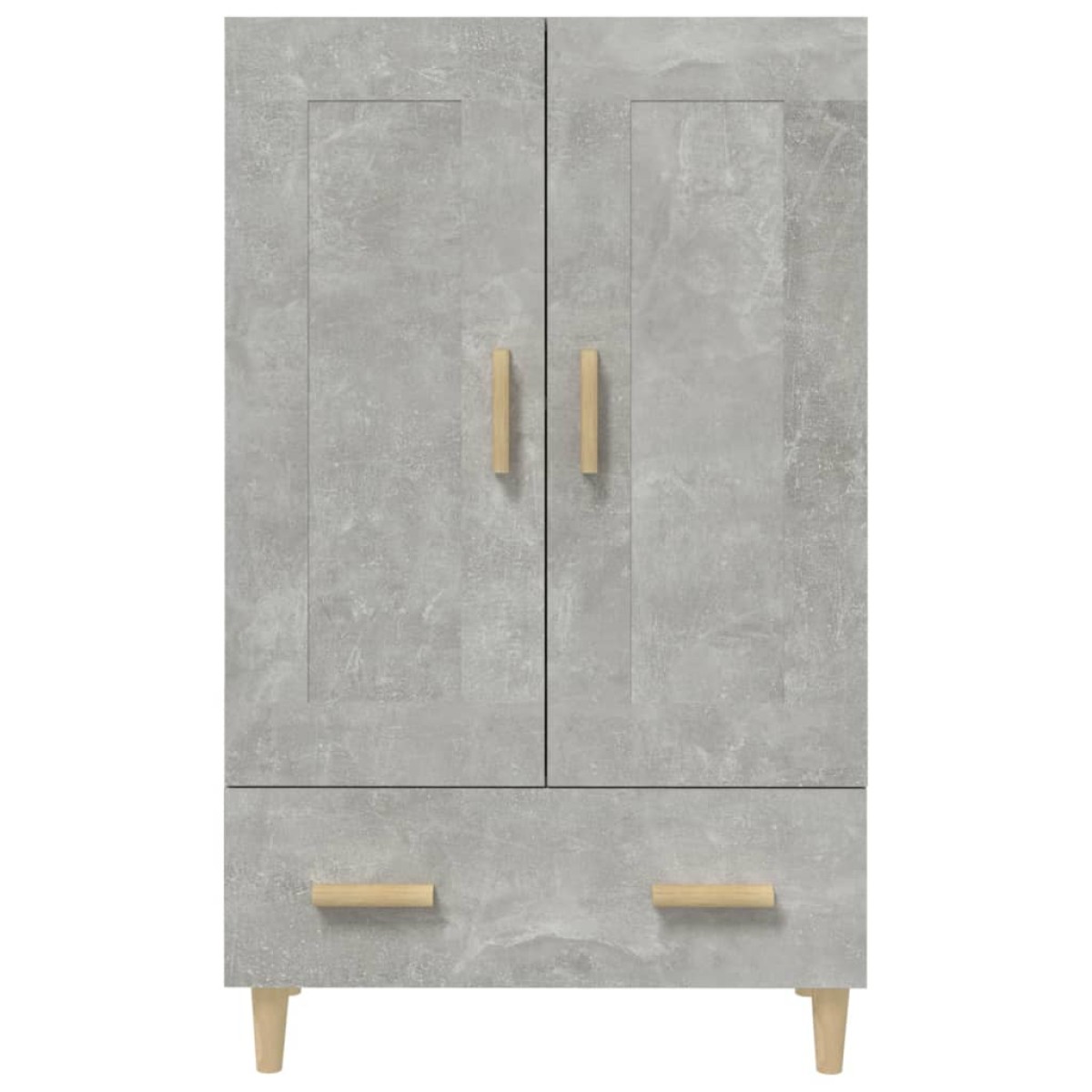 vidaXL Ντουλάπι Γκρι Σκυροδέματος 70x31x115 εκ. από Επεξεργασμένο Ξύλο
