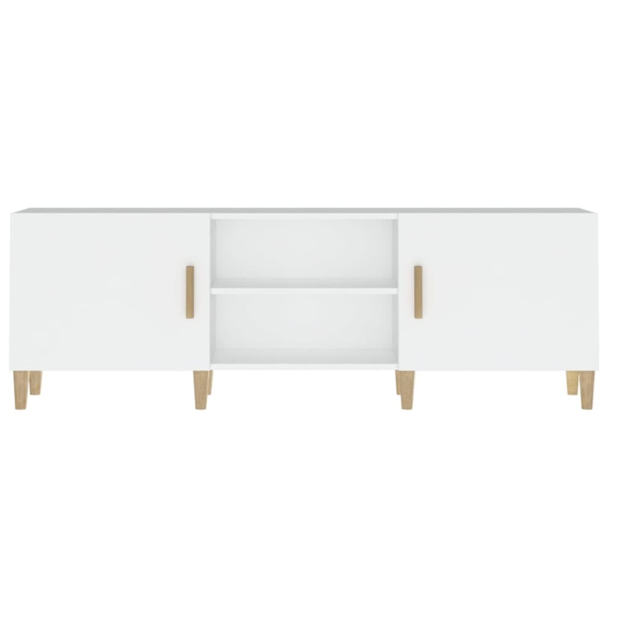 vidaXL Έπιπλο Τηλεόρασης Λευκό 150 x 30 x 50 εκ. Επεξεργασμένο Ξύλο