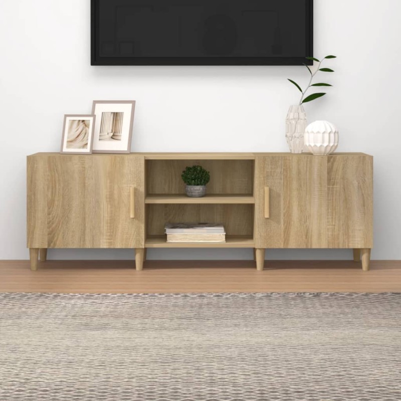 vidaXL Έπιπλο Τηλεόρασης Sonoma Δρυς 150x30x50 εκ. Επεξεργασμένο Ξύλο