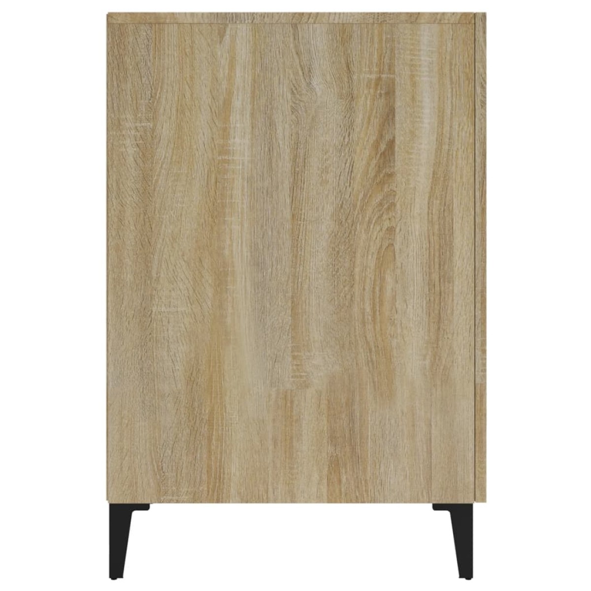 vidaXL Γραφείο Sonoma Δρυς 140 x 50 x 75 εκ. από Επεξεργασμένο Ξύλο