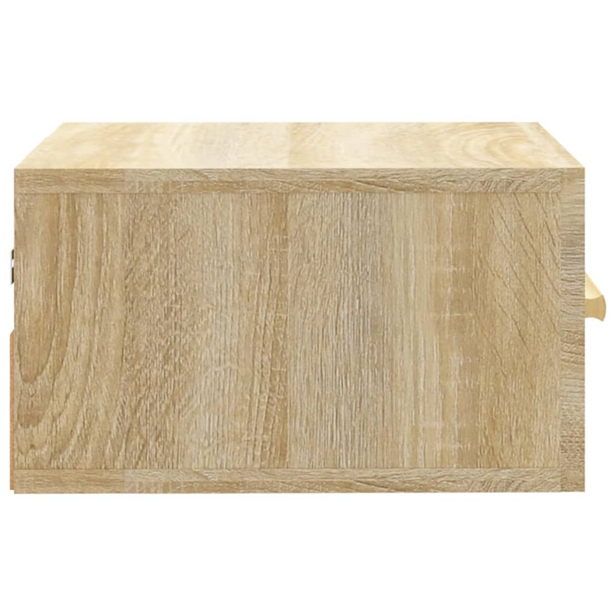 vidaXL Κομοδίνα Επιτοίχια 2 τεμ. Sonoma Δρυς 35 x 35 x 20 εκ.