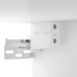 vidaXL Κομοδίνο Επιτοίχιο Λευκά 35 x 35 x 20 εκ.