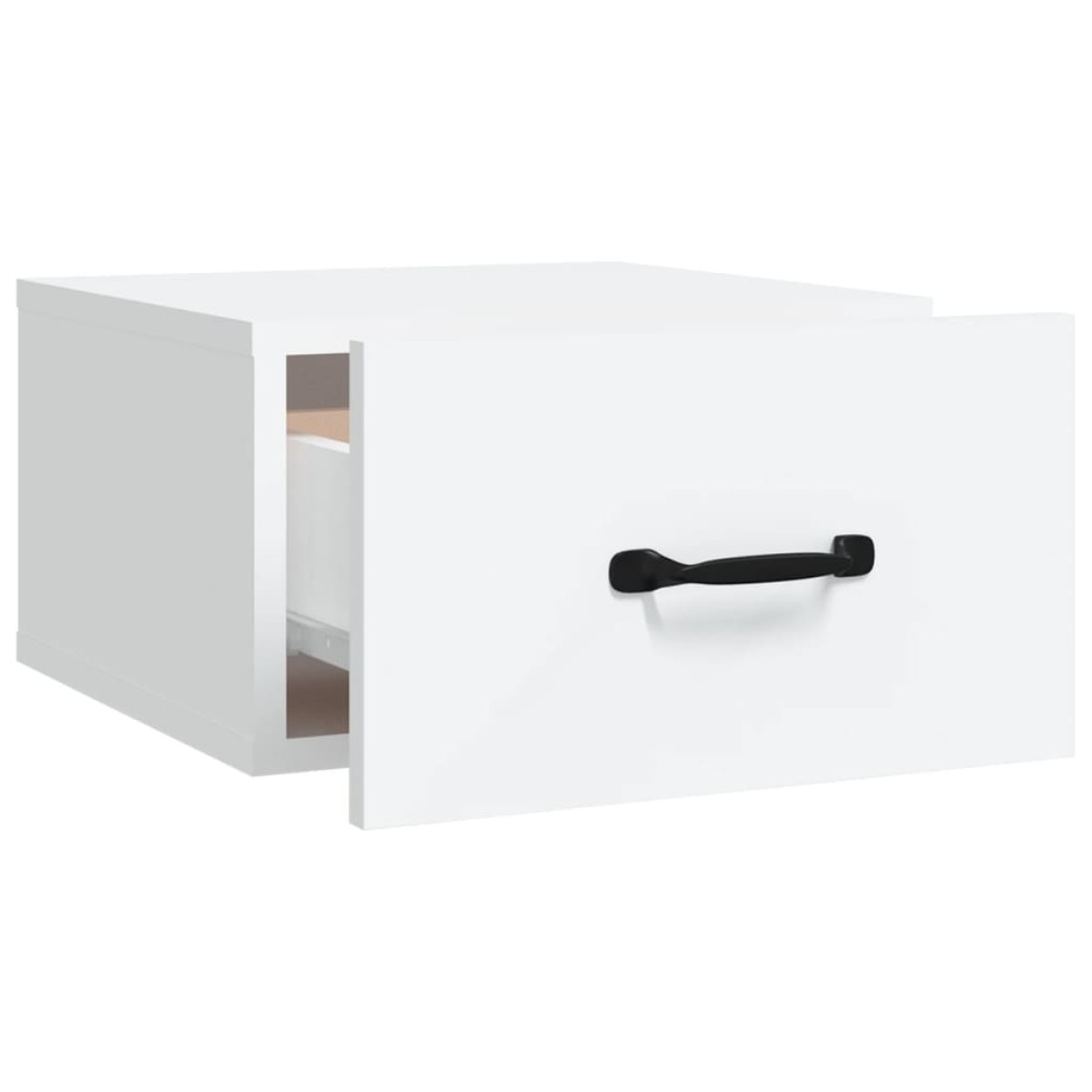vidaXL Κομοδίνα Επιτοίχια 2 τεμ. Λευκά 35x35x20 εκ.