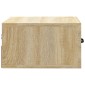 vidaXL Κομοδίνα Επιτοίχια Sonoma Δρυς 35 x 35 x 20 εκ.