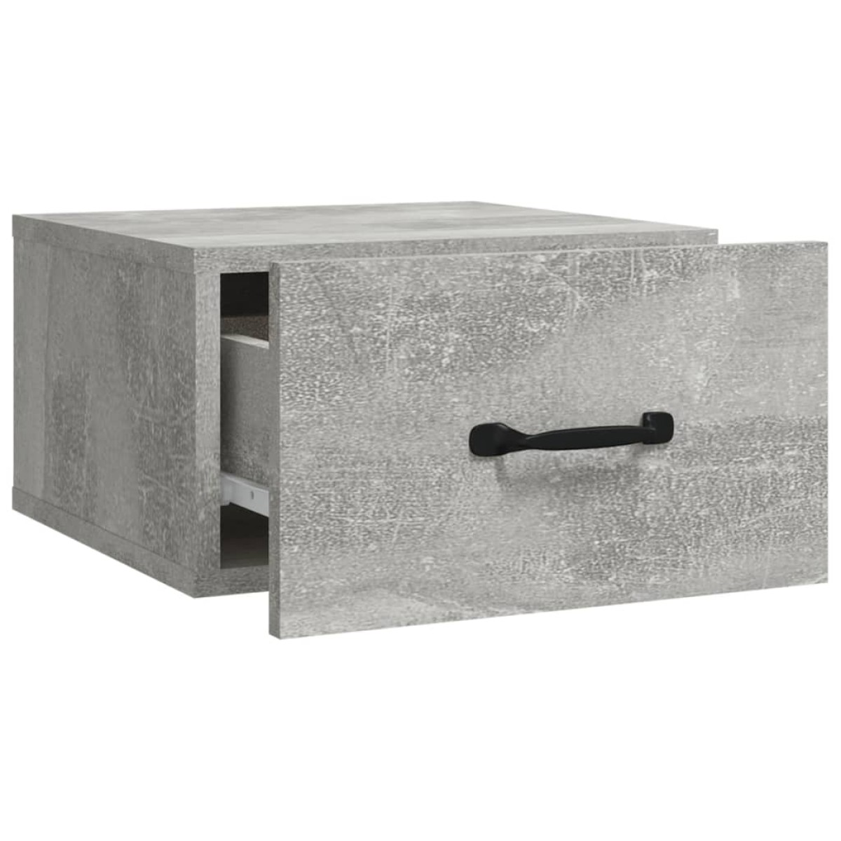 vidaXL Κομοδίνο Επιτοίχιο Γκρι Σκυροδέματος 35 x 35 x 20 εκ.