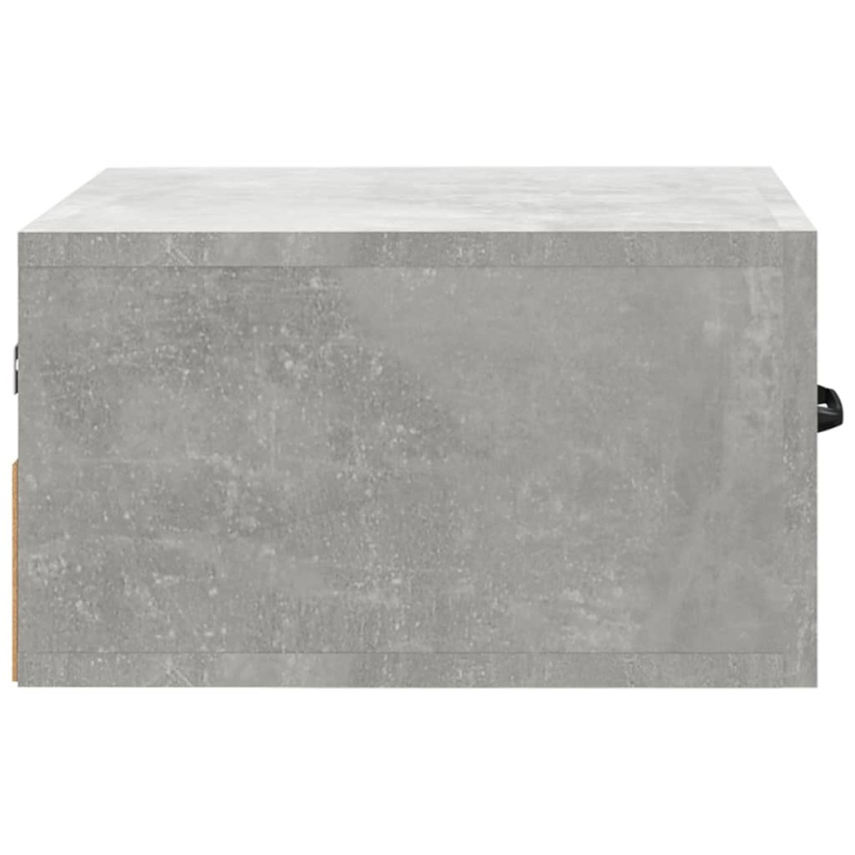 vidaXL Κομοδίνο Επιτοίχιο Γκρι Σκυροδέματος 35 x 35 x 20 εκ.