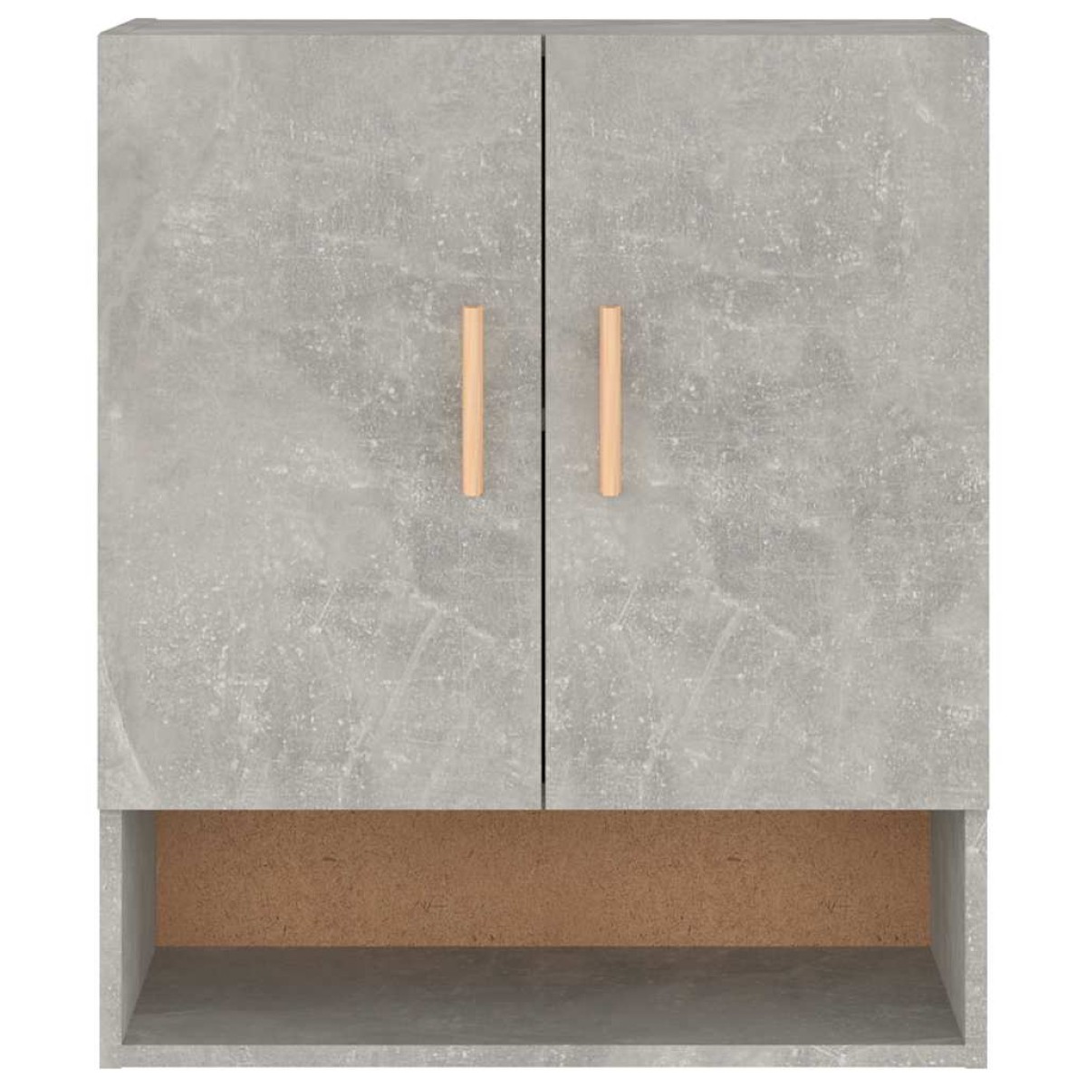 vidaXL Ντουλάπι Τοίχου Γκρι Σκυρ. 60x31x70 εκ. Επεξεργασμένο Ξύλο