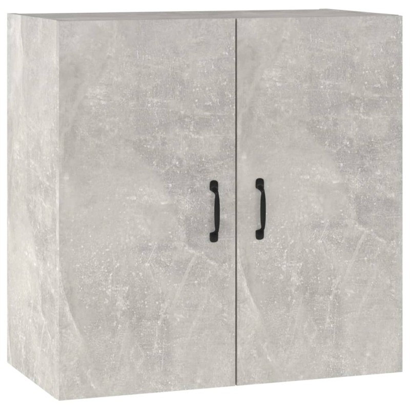 vidaXL Ντουλάπι Τοίχου Γκρι Σκυρ. 60x31x60 εκ. Επεξεργασμένο Ξύλο