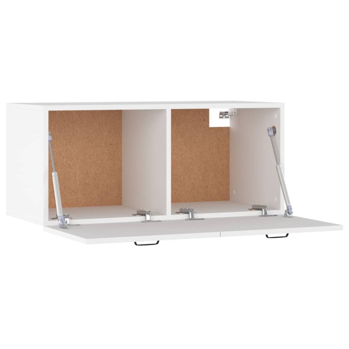 vidaXL Ντουλάπι Τοίχου άσπρο 80 x 35 x 36,5 εκ. Επεξεργασμένο Ξύλο