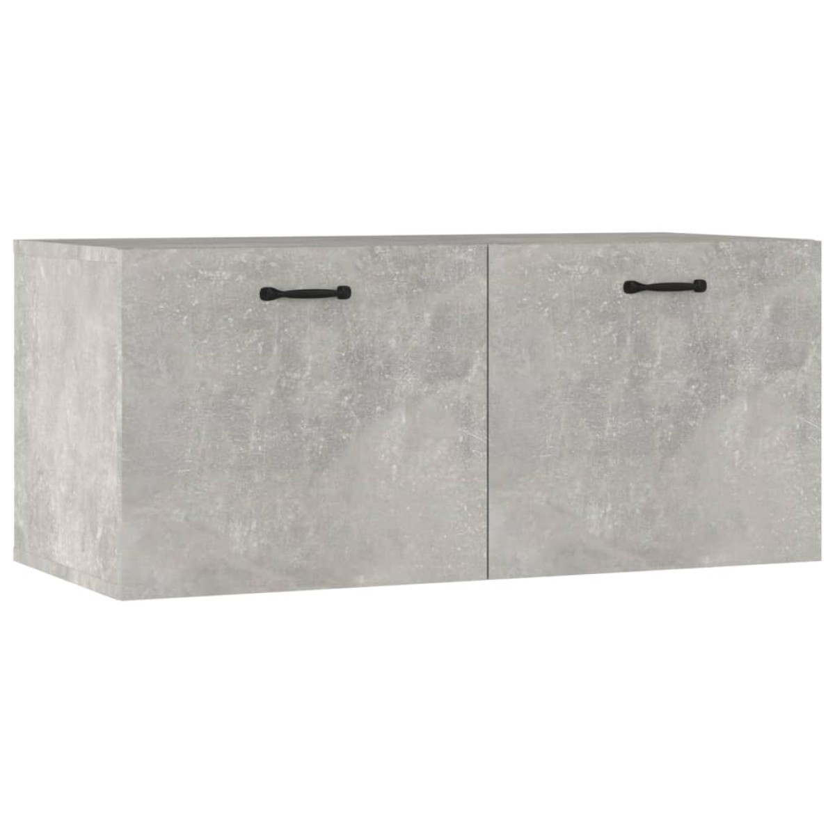 vidaXL Ντουλάπι Τοίχου Γκρι Σκυρ. 80x35x36,5 εκ. Επεξεργασμένο Ξύλο