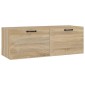 vidaXL Ντουλάπι Τοίχου Sonoma Δρυς 100x36,5x35 εκ. Επεξεργασμένο Ξύλο