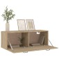 vidaXL Ντουλάπι Τοίχου Sonoma Δρυς 100x36,5x35 εκ. Επεξεργασμένο Ξύλο