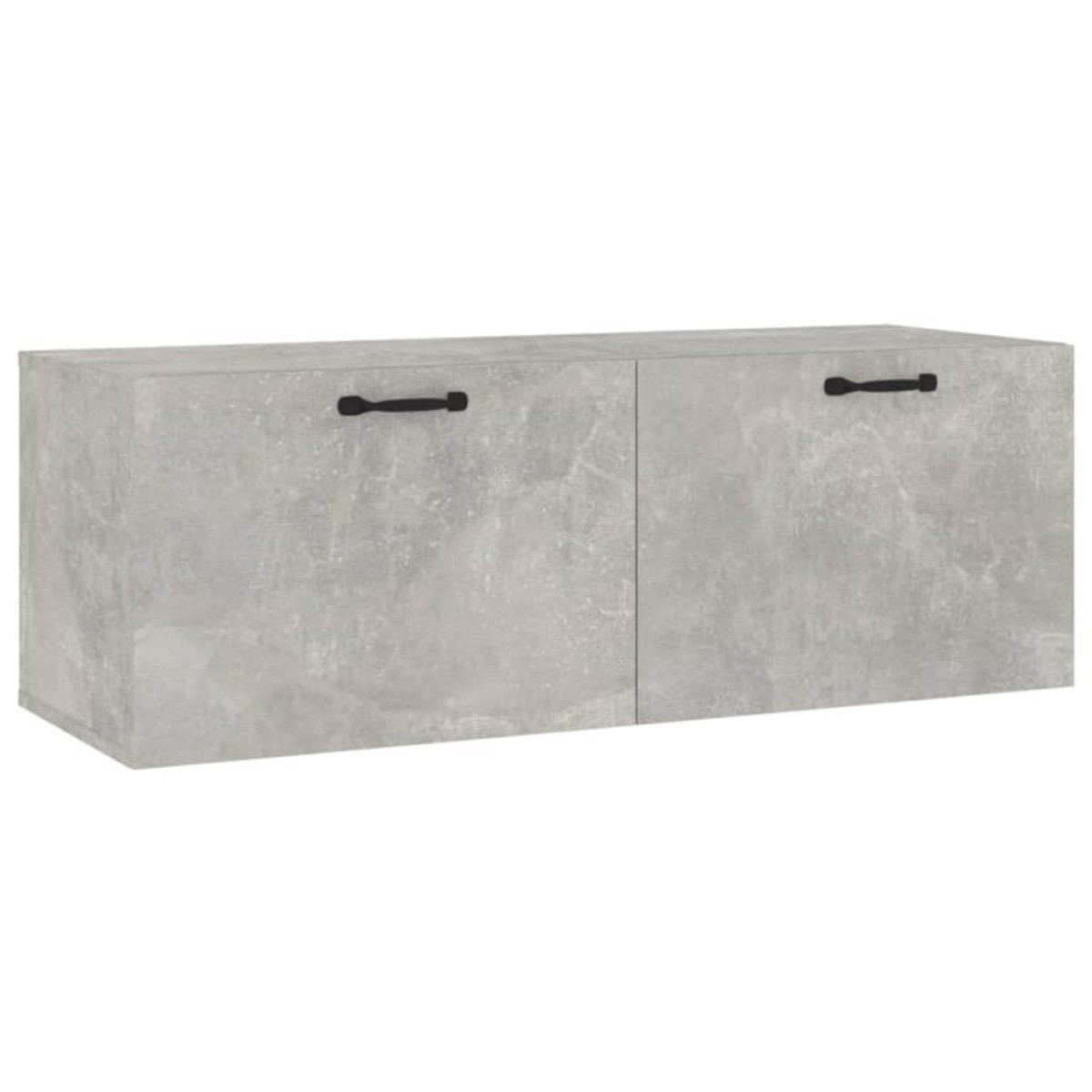 vidaXL Ντουλάπι Τοίχου Γκρι Σκυρ. 100x36,5x35 εκ. Επεξεργασμένο Ξύλο