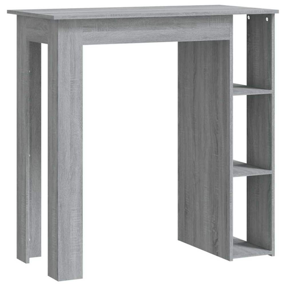 vidaXL Τραπέζι Κονσόλα Γκρι Sonoma 102x50x103,5 εκ. από Επεξεργ. Ξύλο
