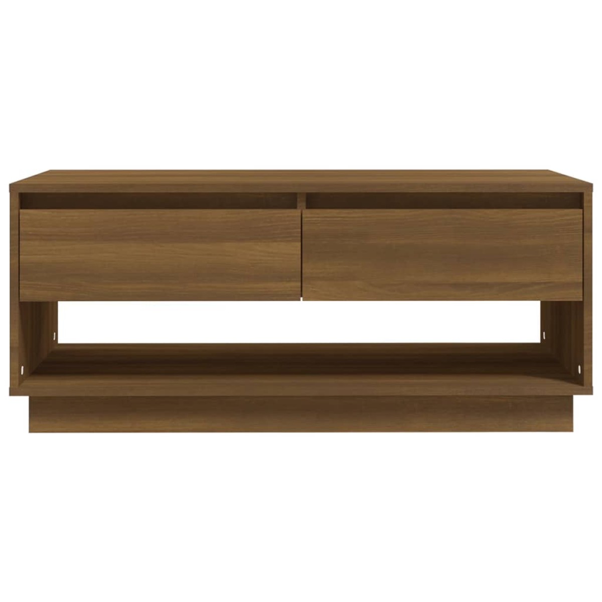 vidaXL Τραπεζάκι Σαλονιού Καφέ Δρυς 102,5x55x44 εκ. από Μοριοσανίδα