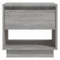 vidaXL Κομοδίνα 2 τεμ. Γκρι Sonoma Δρυς 45 x 34 x 44εκ από Μοριοσανίδα