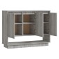 vidaXL Μπουφές Γκρι Sonoma 97 x 31 x 75 εκ. από Μοριοσανίδα