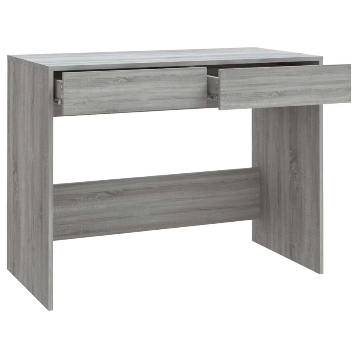 vidaXL Γραφείο Γκρι Sonoma 101 x 50 x 76,5 εκ. από Μοριοσανίδα