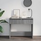 vidaXL Τραπεζάκι Κονσόλα Γκρι Sonoma 89x41x76,5 εκ. από Μοριοσανίδα