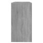 vidaXL Τραπεζάκι Κονσόλα Γκρι Sonoma 89x41x76,5 εκ. από Μοριοσανίδα