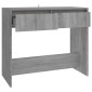 vidaXL Τραπεζάκι Κονσόλα Γκρι Sonoma 89x41x76,5 εκ. από Μοριοσανίδα