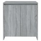 vidaXL Μπουφές Γκρι Sonoma 70x41x75 εκ. από Επεξεργασμένο Ξύλο