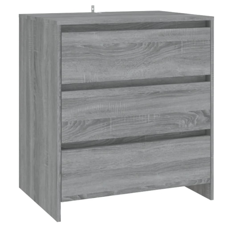 vidaXL Μπουφές Γκρι Sonoma 70x41x75 εκ. από Επεξεργασμένο Ξύλο