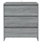 vidaXL Μπουφές Γκρι Sonoma 70 x 41 x 75 εκ. από Μοριοσανίδα