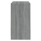 vidaXL Μπουφές Γκρι Sonoma 70 x 41 x 75 εκ. από Μοριοσανίδα