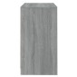 vidaXL Μπουφές Γκρι Sonoma 70 x 41 x 75 εκ. από Μοριοσανίδα