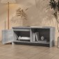 vidaXL Έπιπλο Τηλεόρασης Γκρι Sonoma 90 x 35 x 40 εκ. από Μοριοσανίδα