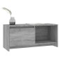 vidaXL Έπιπλο Τηλεόρασης Γκρι Sonoma 90 x 35 x 40 εκ. από Μοριοσανίδα