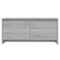 vidaXL Τραπεζάκι Σαλονιού Γκρι Sonoma 90 x 50 x 41,5 εκ. Μοριοσανίδα