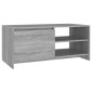 vidaXL Τραπεζάκι Σαλονιού Γκρι Sonoma 102x50x45 εκ. Επεξεργασμένο Ξύλο