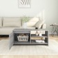 vidaXL Τραπεζάκι Σαλονιού Γκρι Sonoma 102x50x45 εκ. Επεξεργασμένο Ξύλο